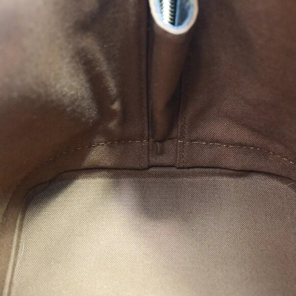 LOUIS VUITTON LV Logo Alma Hand Bag Monogram Leather Brown France - Picture 2 of 16